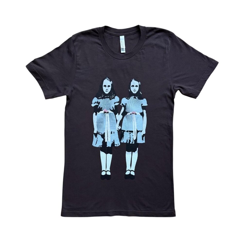 The Shining Twins Slim-Fit Cotton T-Shirt | Small | Brown